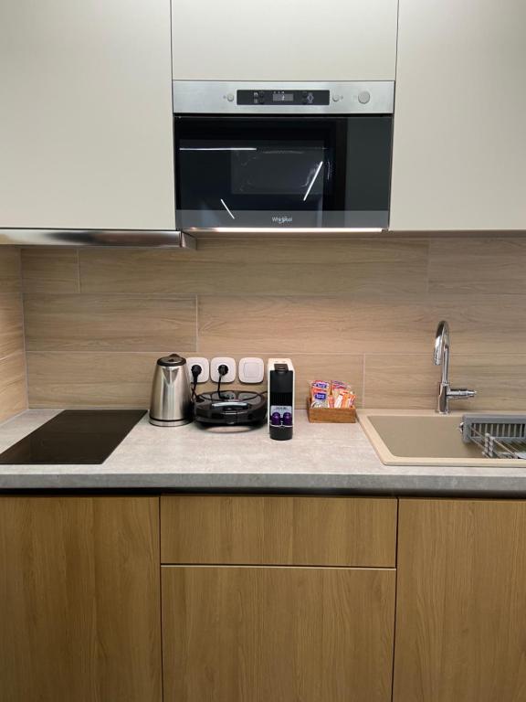 Kuchyňa alebo kuchynka v ubytovaní Chic Centre Suites Athens