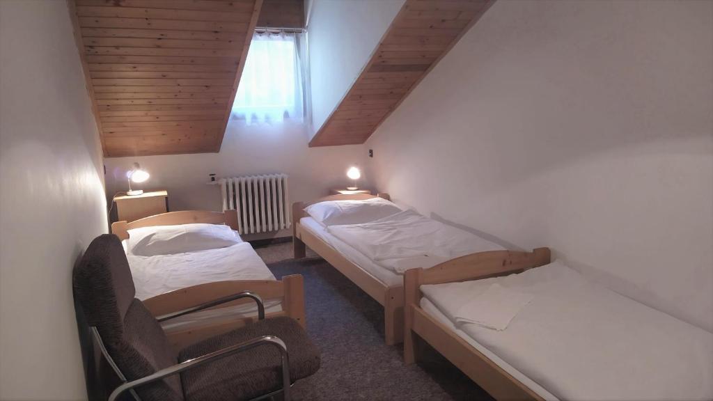 Postel nebo postele na pokoji v ubytování Sola Gratia