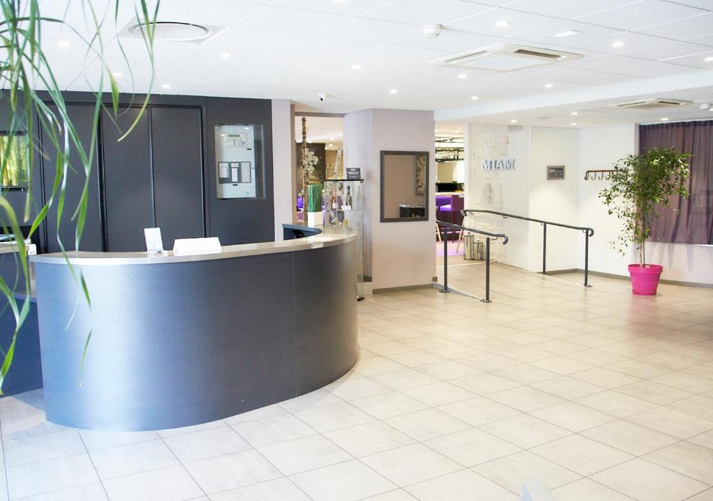Vstupní hala nebo recepce v ubytování Campanile Dijon Centre - Gare