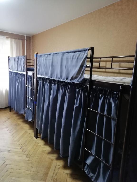 Postel nebo postele na pokoji v ubytování Hostel "От рассвета до заката"