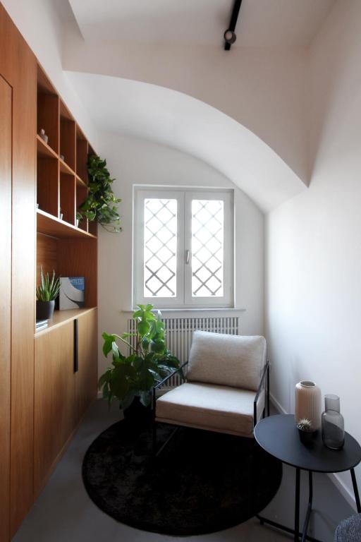 Ruang duduk di Pànto - Rooftop boutique rooms