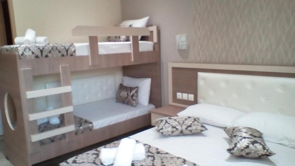 Postel nebo postele na pokoji v ubytování House Diakos Toroni