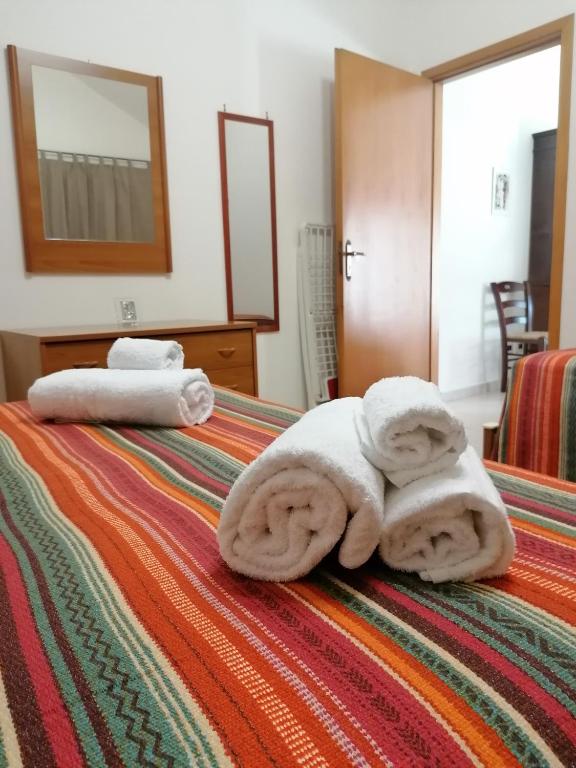 Postel nebo postele na pokoji v ubytování Casa Vacanze BORGO VECCHIO