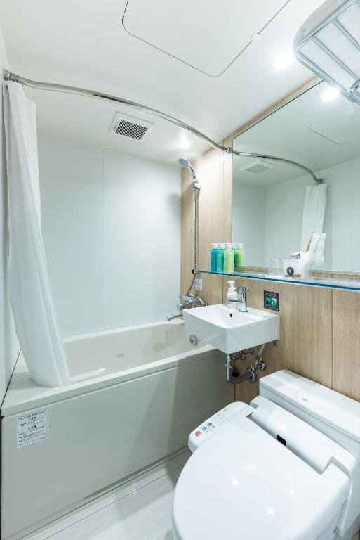 Koupelna v ubytování Hotel Kazusaya