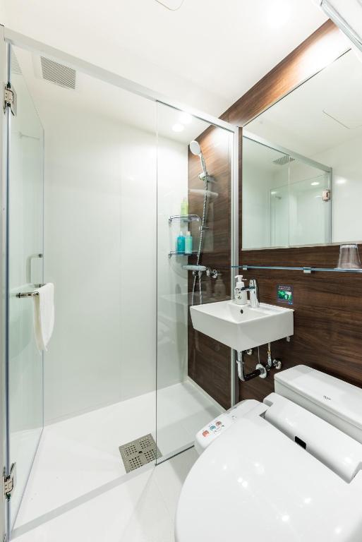 Koupelna v ubytování Hotel Kazusaya