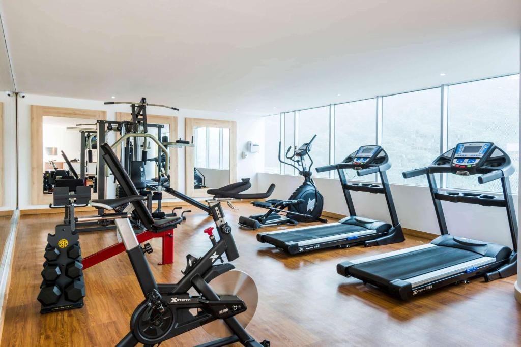 Fitness centrum a/nebo fitness zařízení v ubytování La Quinta by Wyndham Medellin