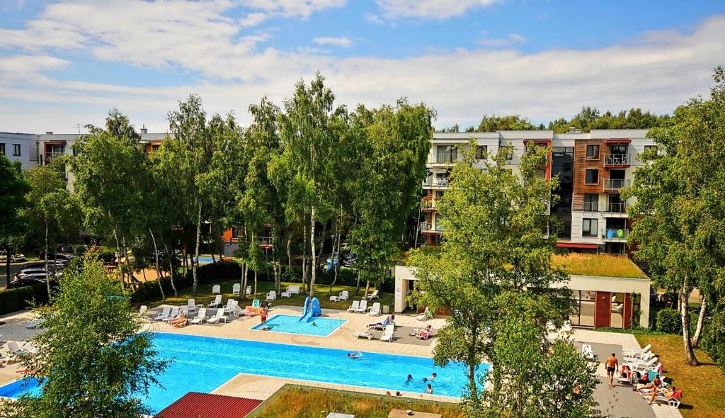 Πισίνα στο ή κοντά στο Apartament Wydmowy Osiedle Polanki