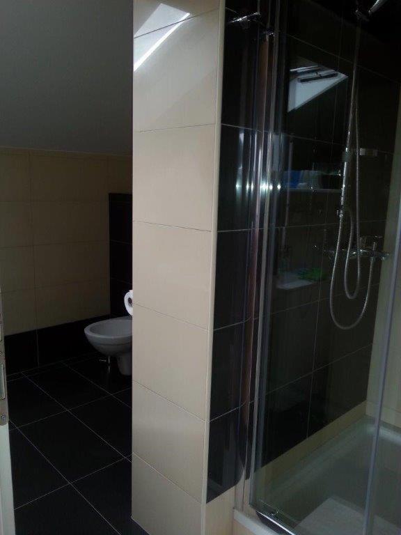 Koupelna v ubytování Apartmani Nada