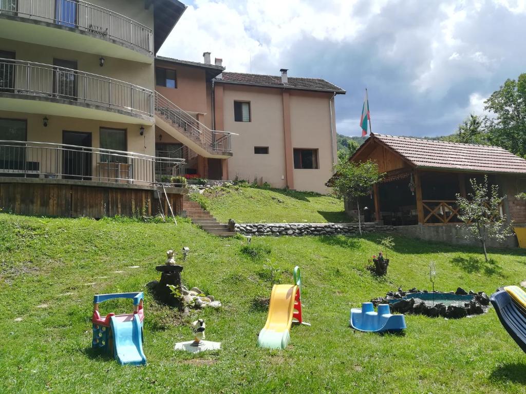 Zahrada ubytování Villa Bulgarka