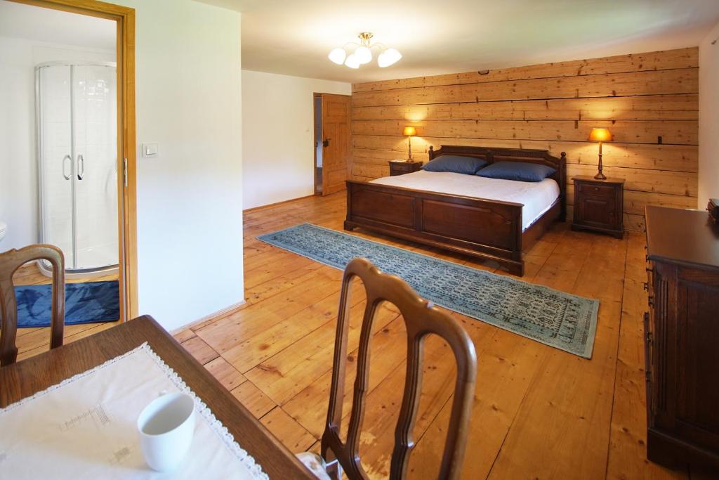 Posteľ alebo postele v izbe v ubytovaní Uspokój Ducha - Adults only