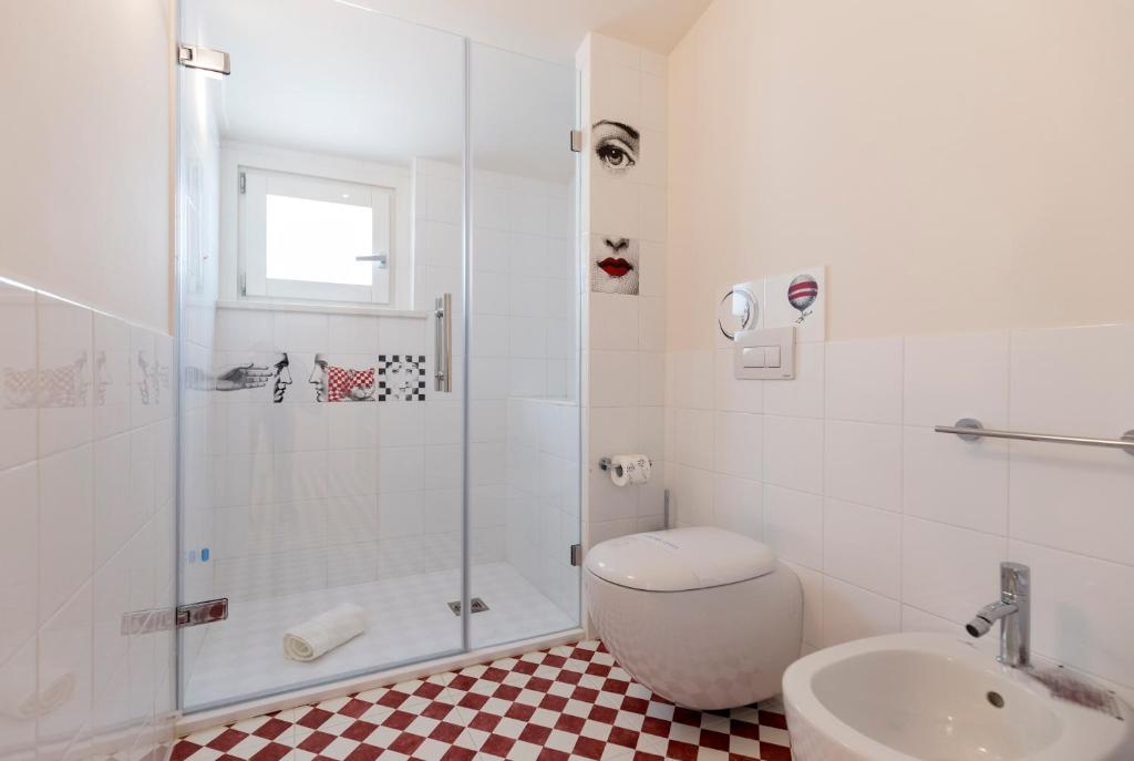 Koupelna v ubytování Suite Hotel L'Oasi di Riaci