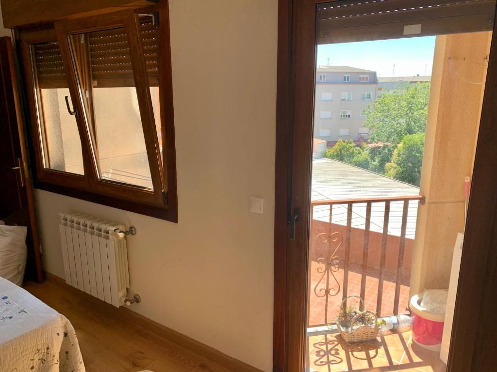 Balkón nebo terasa v ubytování Apartamento playa Boiro