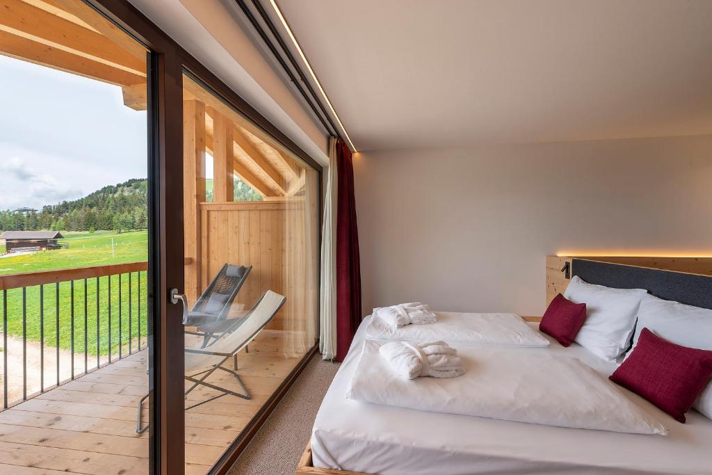 Postel nebo postele na pokoji v ubytování Hotel Seelaus