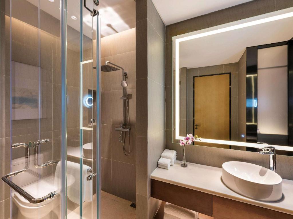 Koupelna v ubytování Mercure Shenzhen Longgang