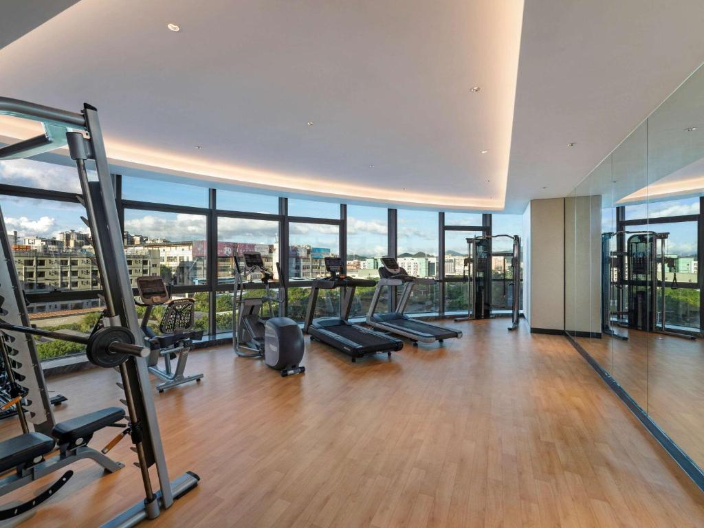 Fitness centrum a/nebo fitness zařízení v ubytování Mercure Shenzhen Longgang