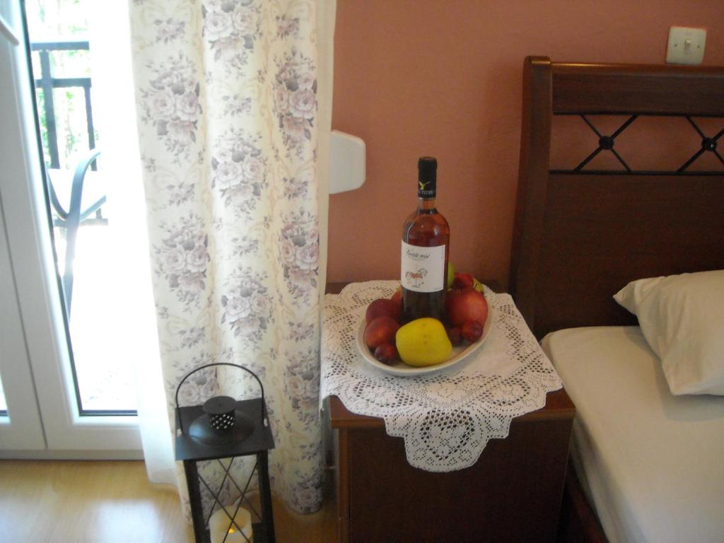 Postel nebo postele na pokoji v ubytování Kristal Hotel