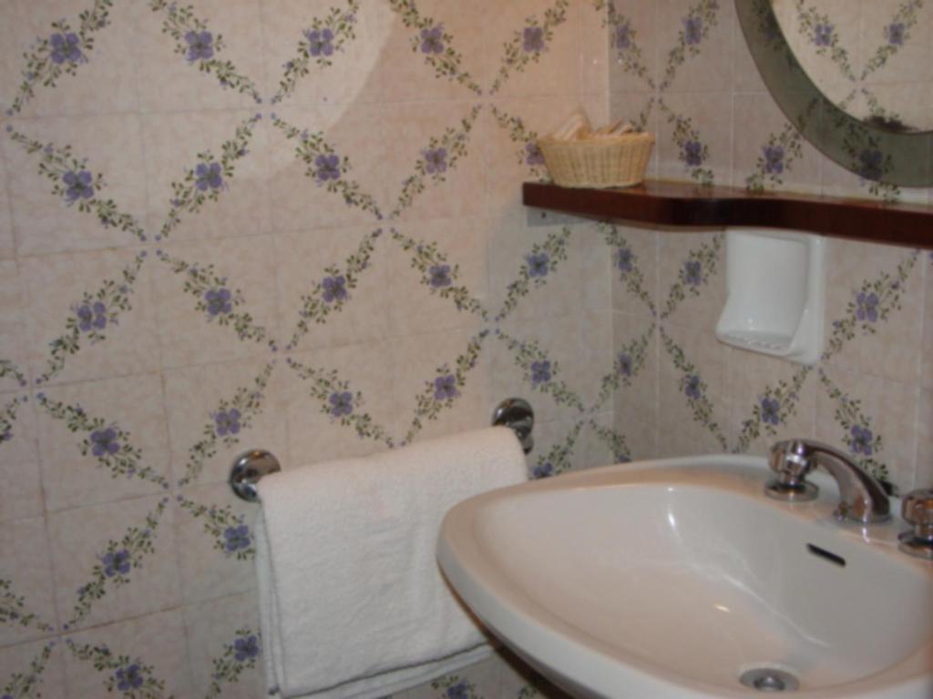 Koupelna v ubytování Hotel B&B Avana