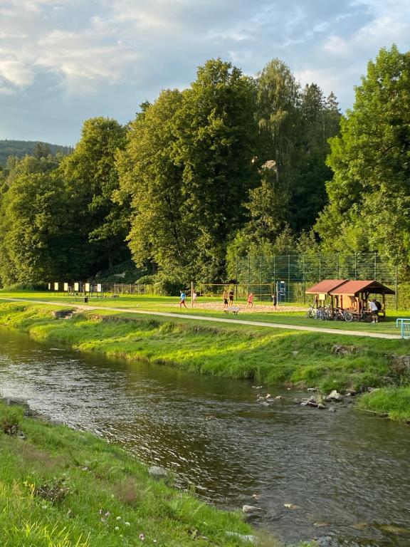 Příroda nedaleko ubytování v soukromí