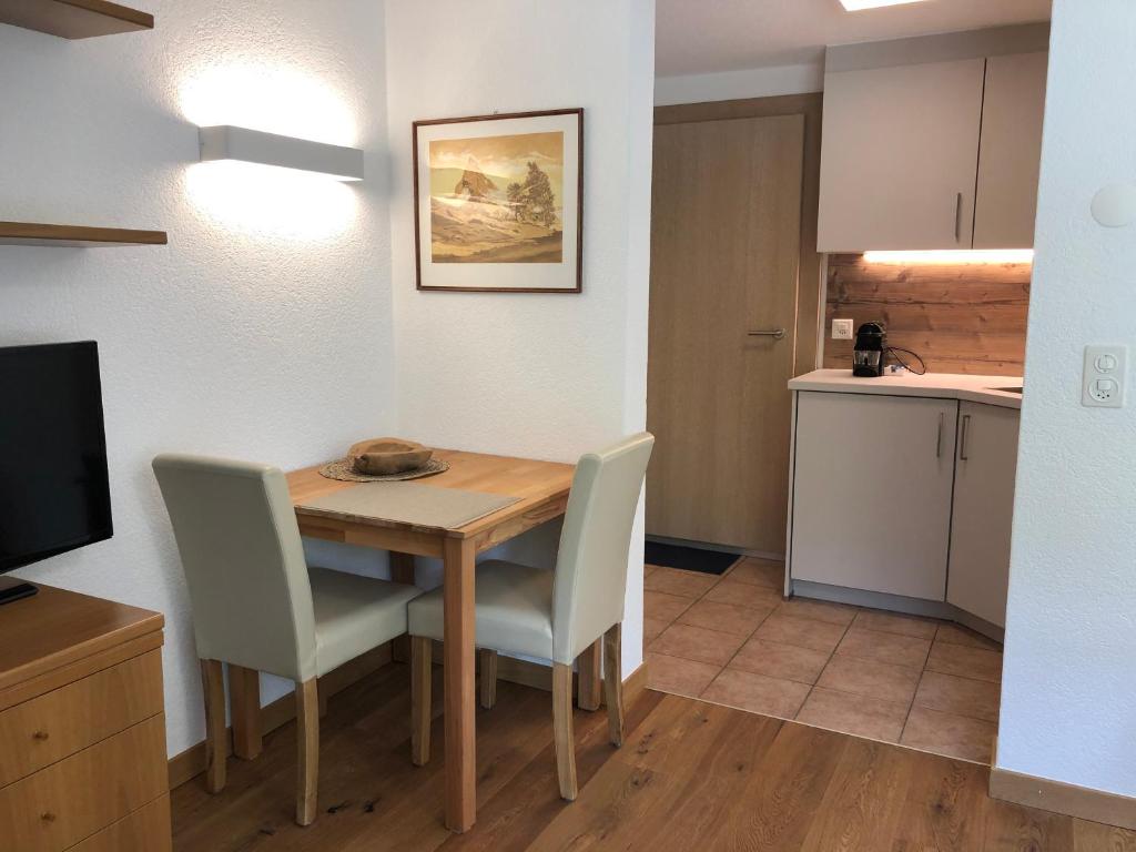 Kuchyň nebo kuchyňský kout v ubytování Haus Galileo