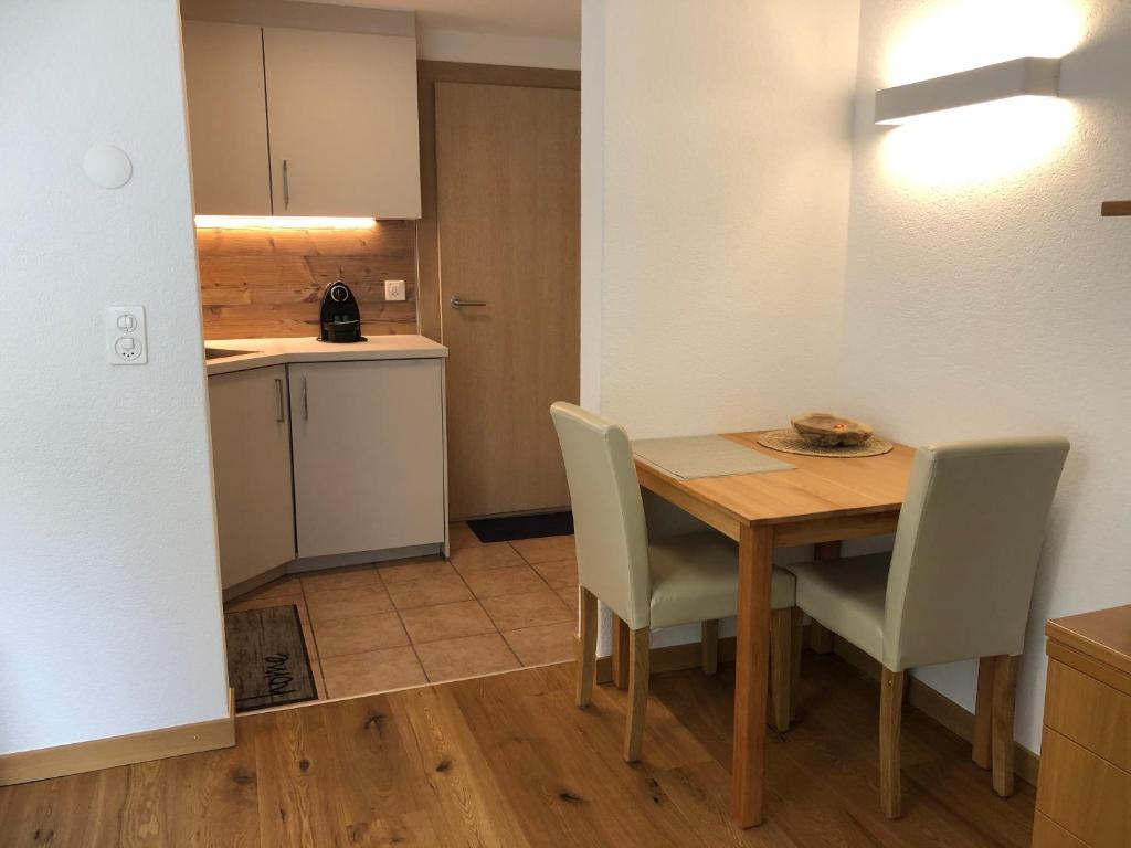 Kuchyň nebo kuchyňský kout v ubytování Haus Galileo