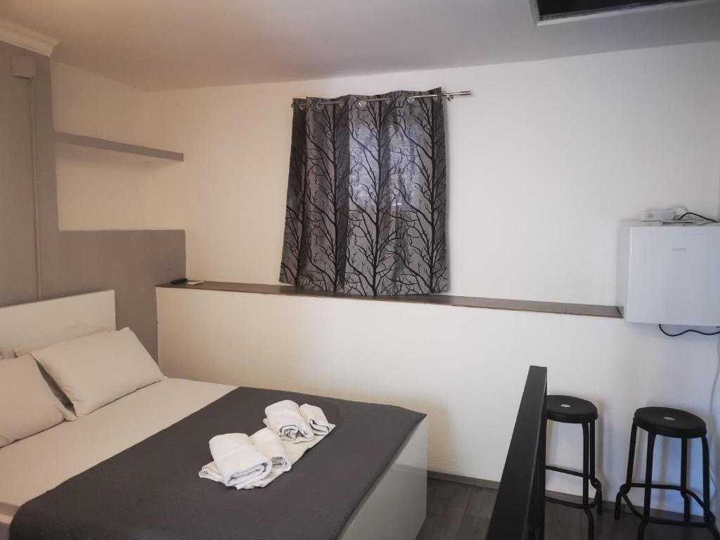 Posezení v ubytování Rooms Pama