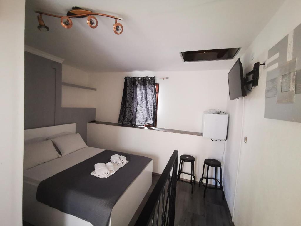 Postel nebo postele na pokoji v ubytování Rooms Pama