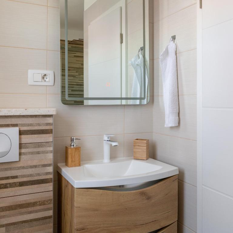 Kúpeľňa v ubytovaní Metily apartment