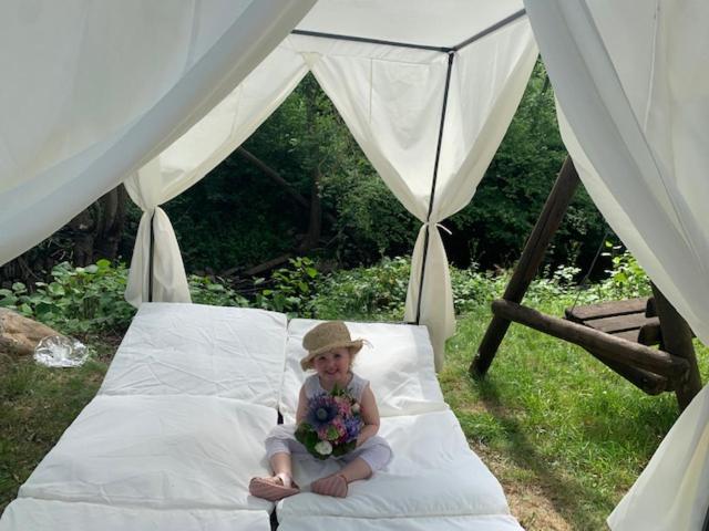 Postel nebo postele na pokoji v ubytování Hotel Landgasthof Simon