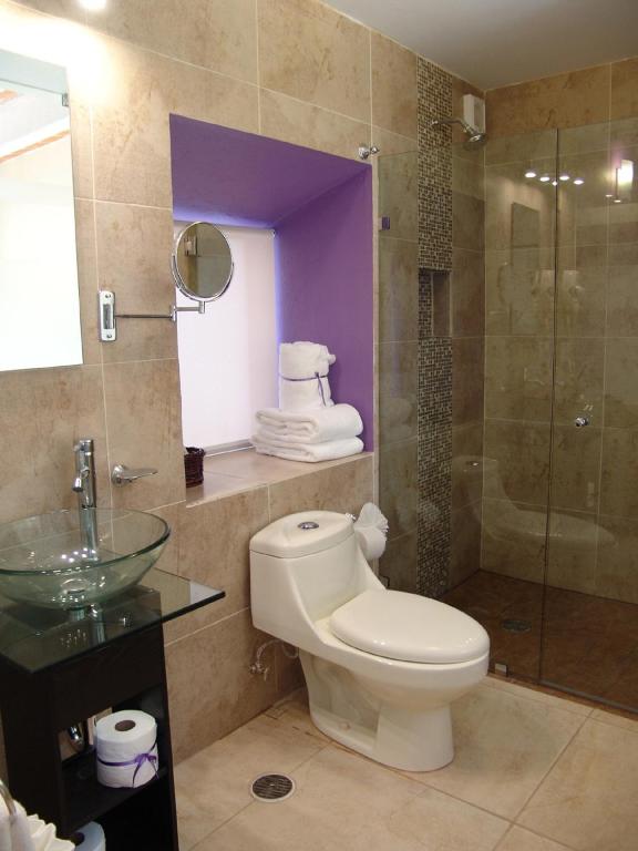 Koupelna v ubytování Casa del Tio Hotel Boutique
