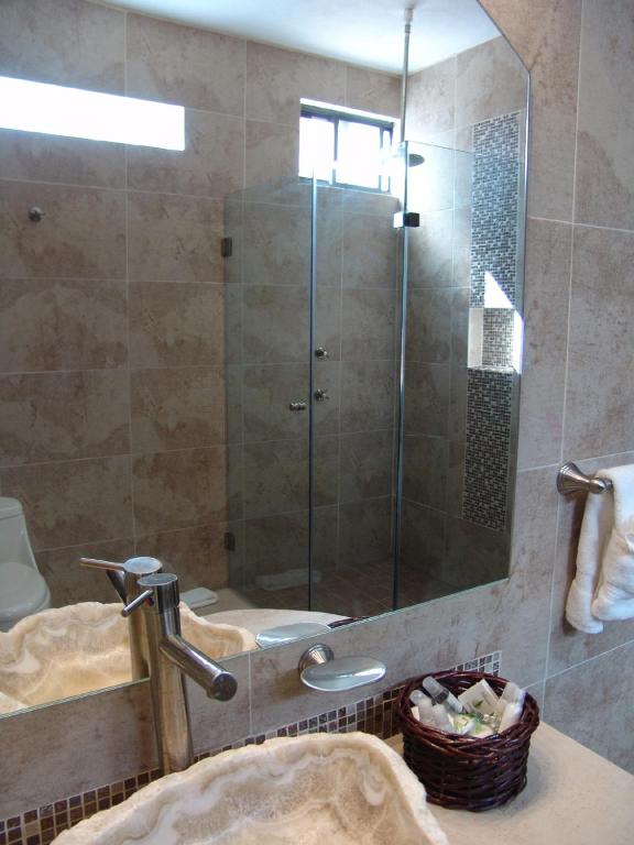 Koupelna v ubytování Casa del Tio Hotel Boutique