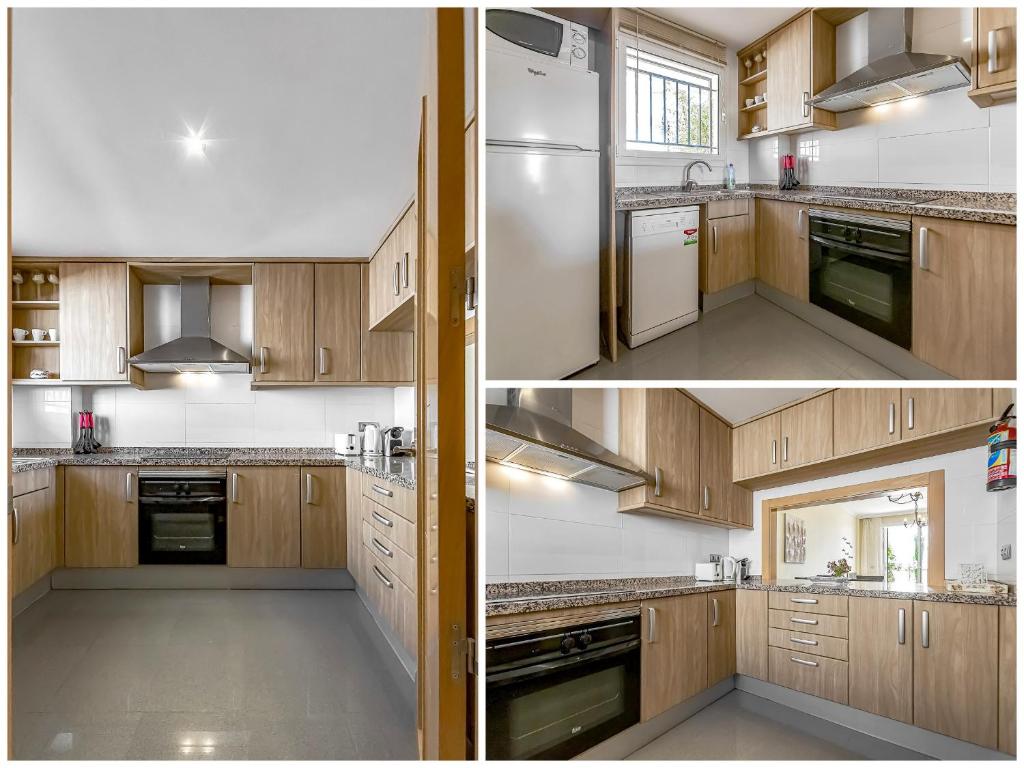 A kitchen or kitchenette at Garden View La Arena