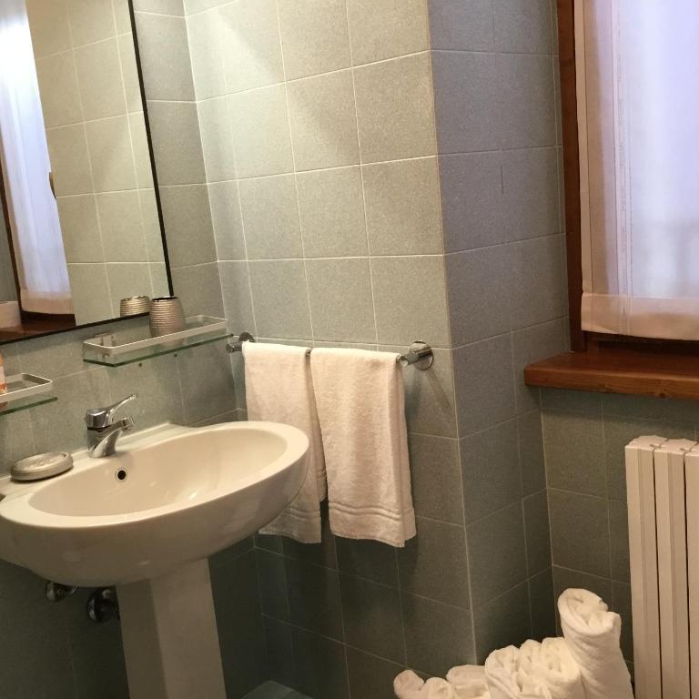 Koupelna v ubytování La Locandiera
