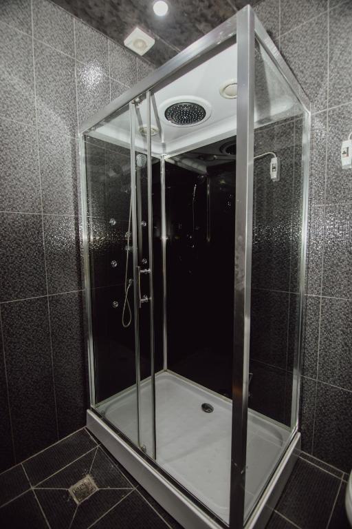 Koupelna v ubytování Hotel Queen-Batumi