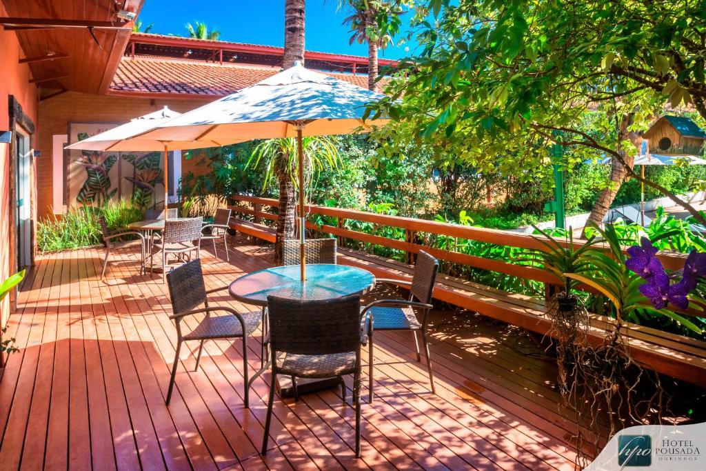 Zahrada ubytování Hotel Pousada Ourinhos