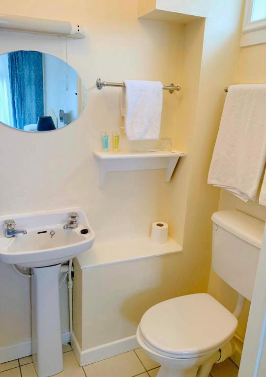 Koupelna v ubytování Redclyffe Guesthouse