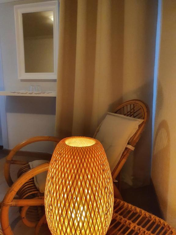 Posezení v ubytování B&B Il Pettirosso