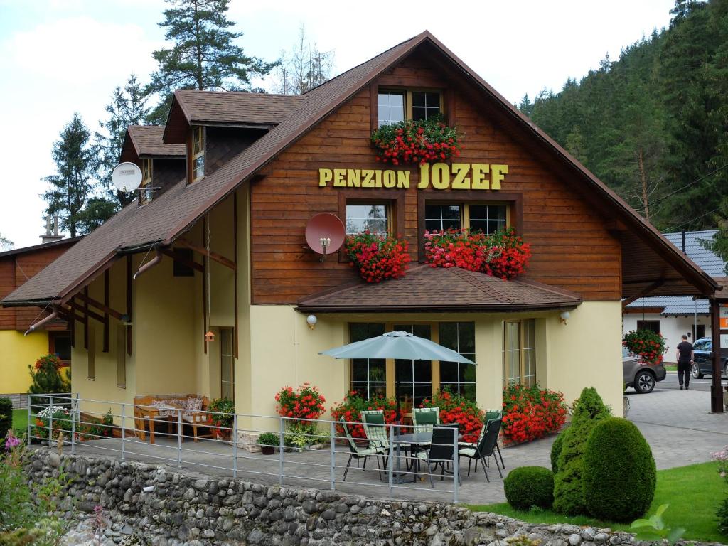 Budova, kde se penzion nachází