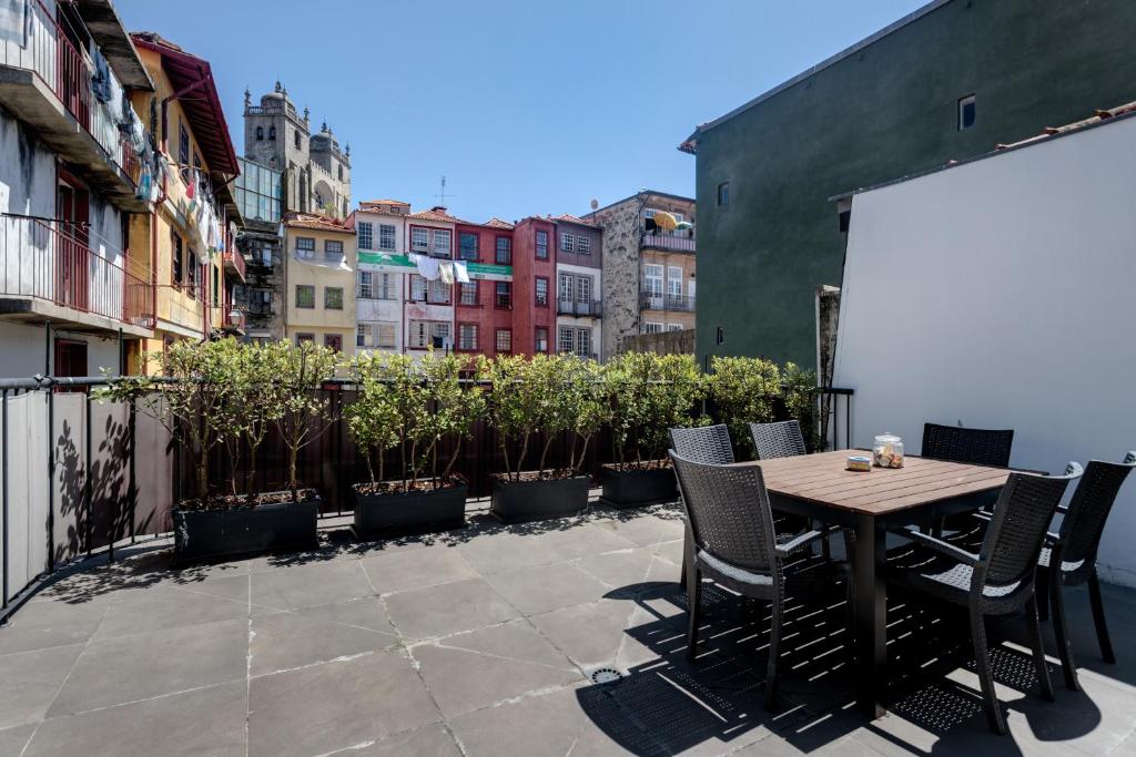 Bygningen som lejligheden ligger i