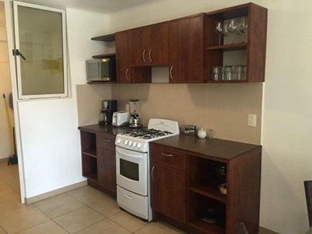 Kuchyň nebo kuchyňský kout v ubytování Zenharmony Suites