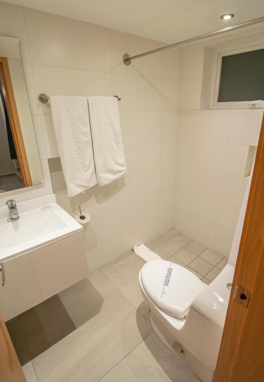 Koupelna v ubytování Hotel Emperador centro Guadalajara y Remodelado