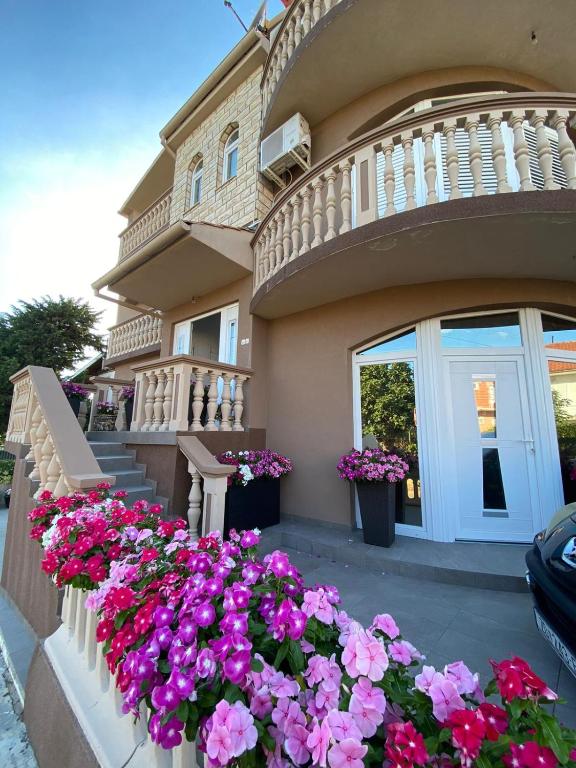 Balkón nebo terasa v ubytování Apartment Meri