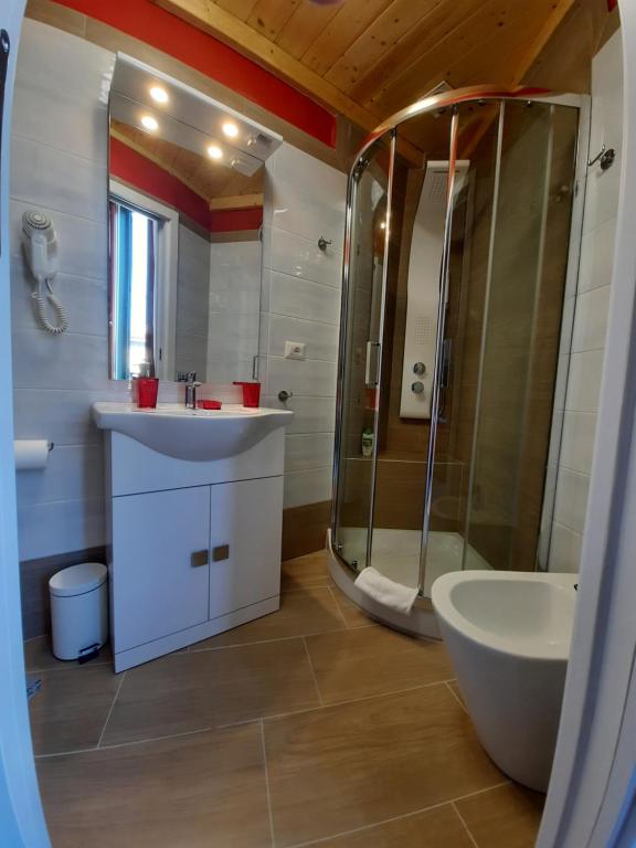 Kúpeľňa v ubytovaní BelloBello Rooms&Apartment