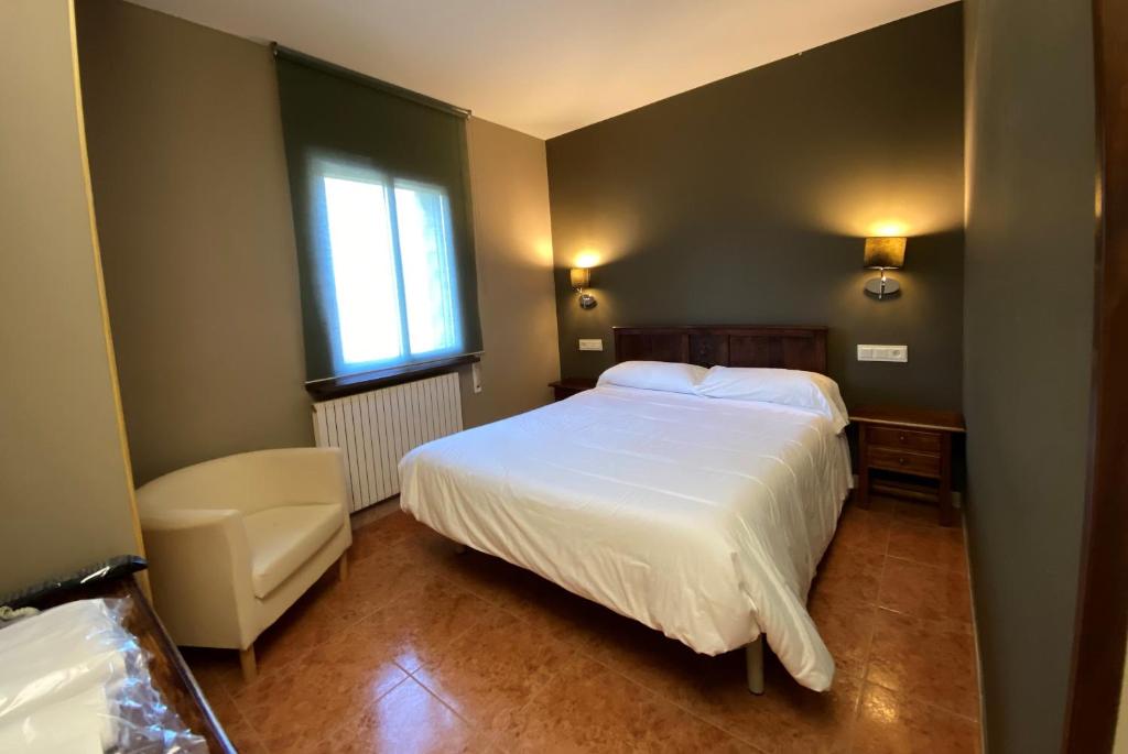 Cama o camas de una habitación en Hotel Casa Custodio