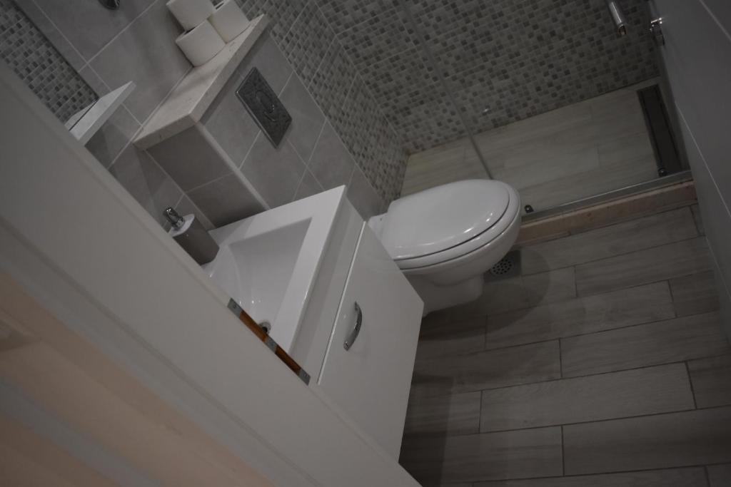 Koupelna v ubytování Korcula Apartments Iliskovic