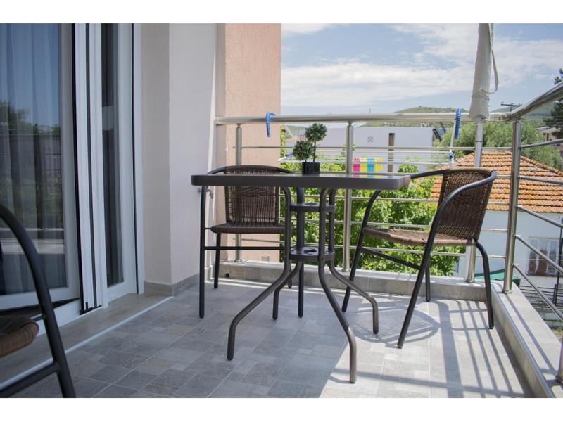 Balkón nebo terasa v ubytování House Diakos Toroni