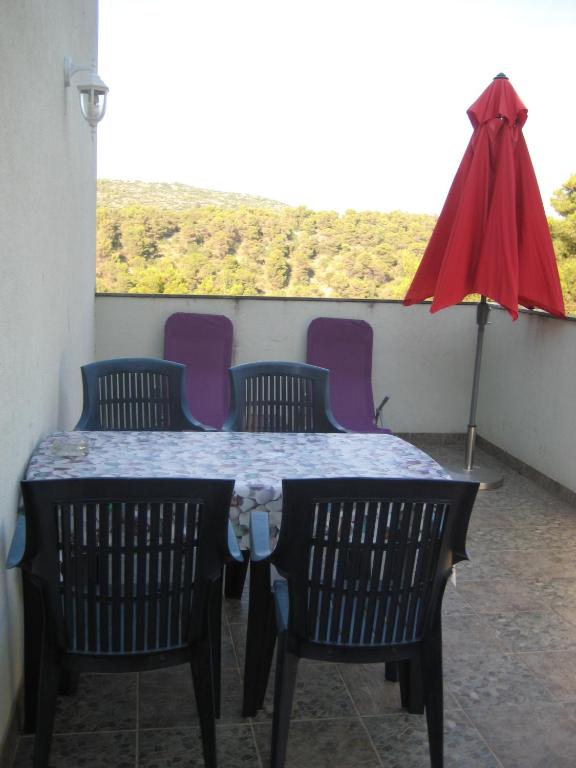 Balkón nebo terasa v ubytování Marijan Martinović Apartments