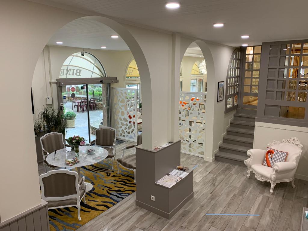 Posezení v ubytování Hotel Biney