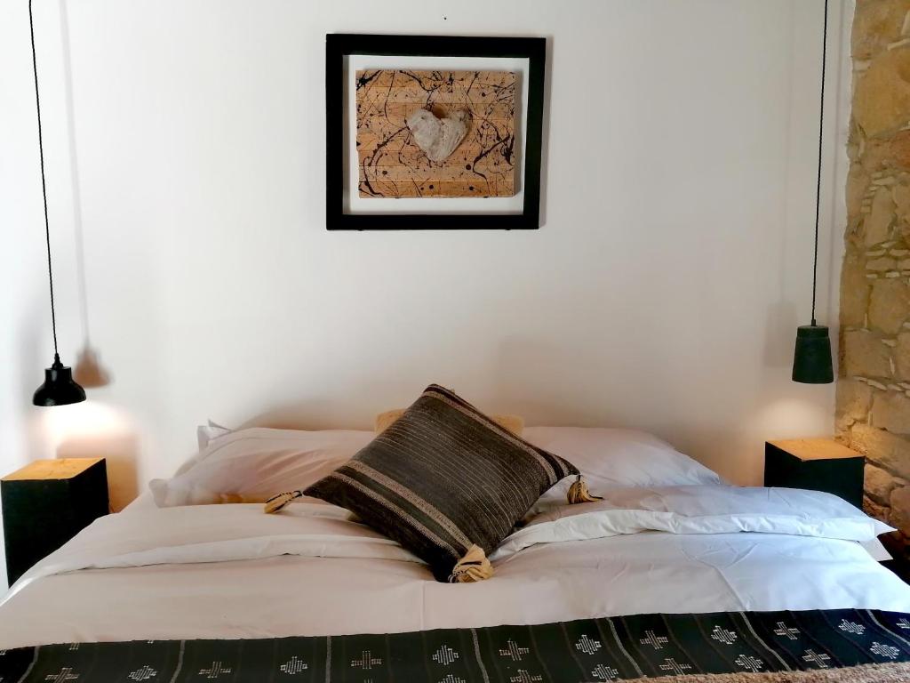 Postel nebo postele na pokoji v ubytování CASAVERO