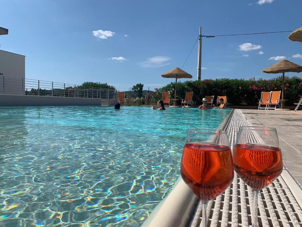 Bazén v ubytování Hotel Letizia nebo v jeho okolí