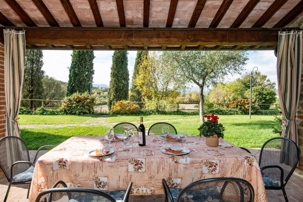 Zahrada ubytování Agriturismo CaseGraziani